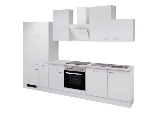 Flex-Well Küchenzeile 310cm -mit E-Geräte - G-310-2601-059-WITO