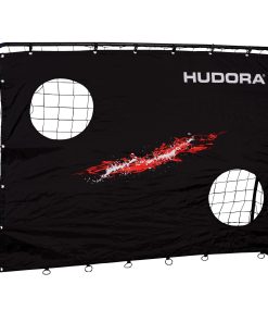 Fußballtor Trainer mit Torwand