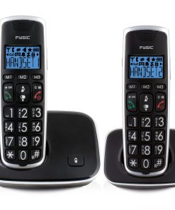 Fysic DECT-Telefon für Senioren FX-6020 mit große Tasten und 2 Mobilteilen