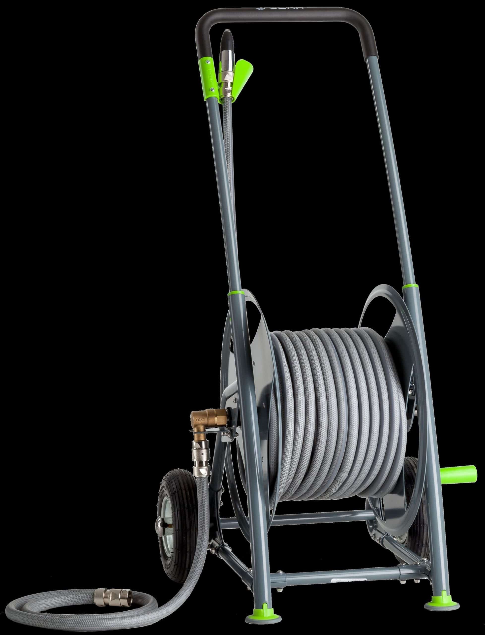 GEKA plus Schlauchwagen P40SST Trinkwasser Gestell pulverbeschichtetes Stahlrohr