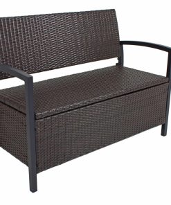 Garden Pleasure Parkbank Ferrara mit Staufach