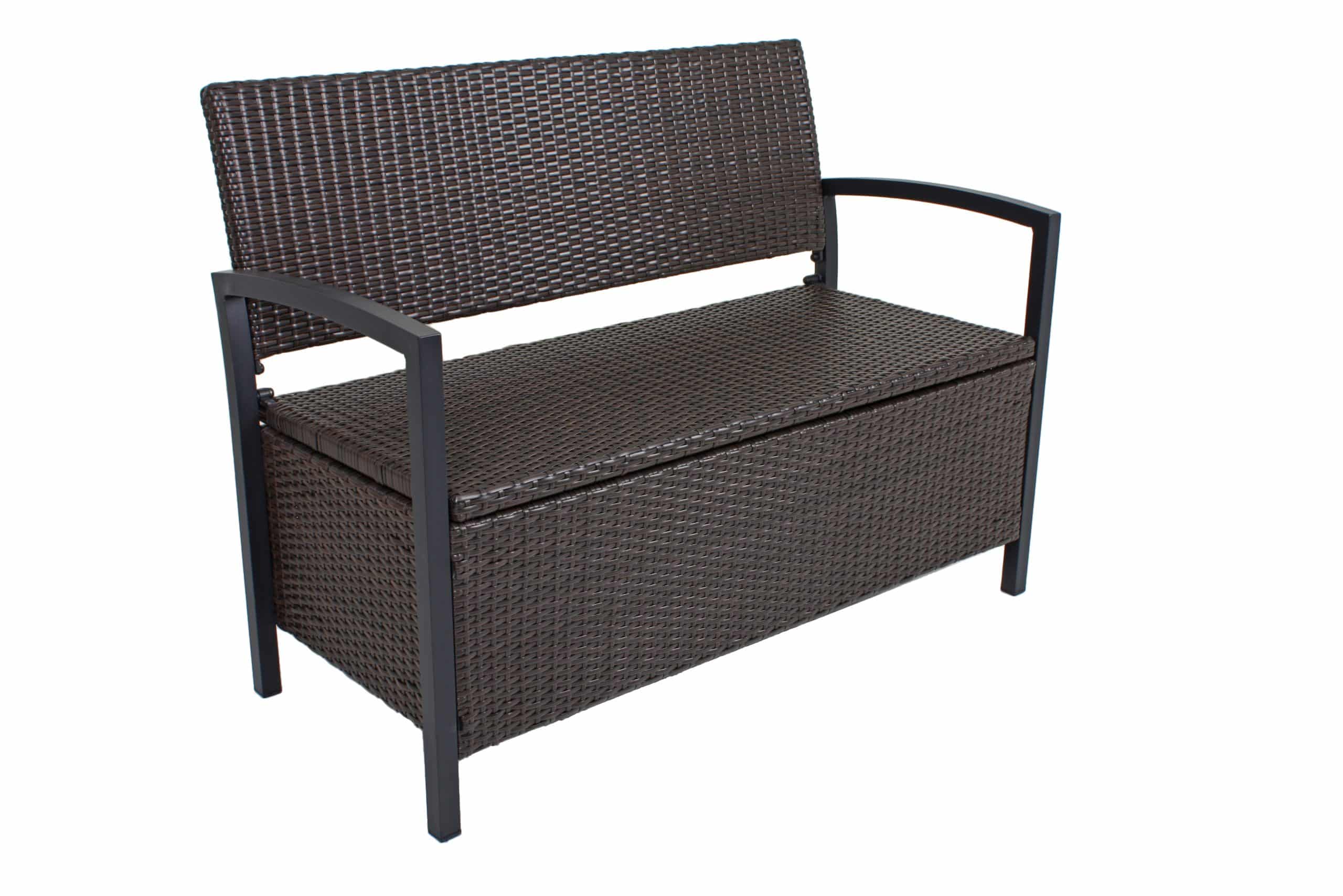 Garden Pleasure Parkbank Ferrara mit Staufach