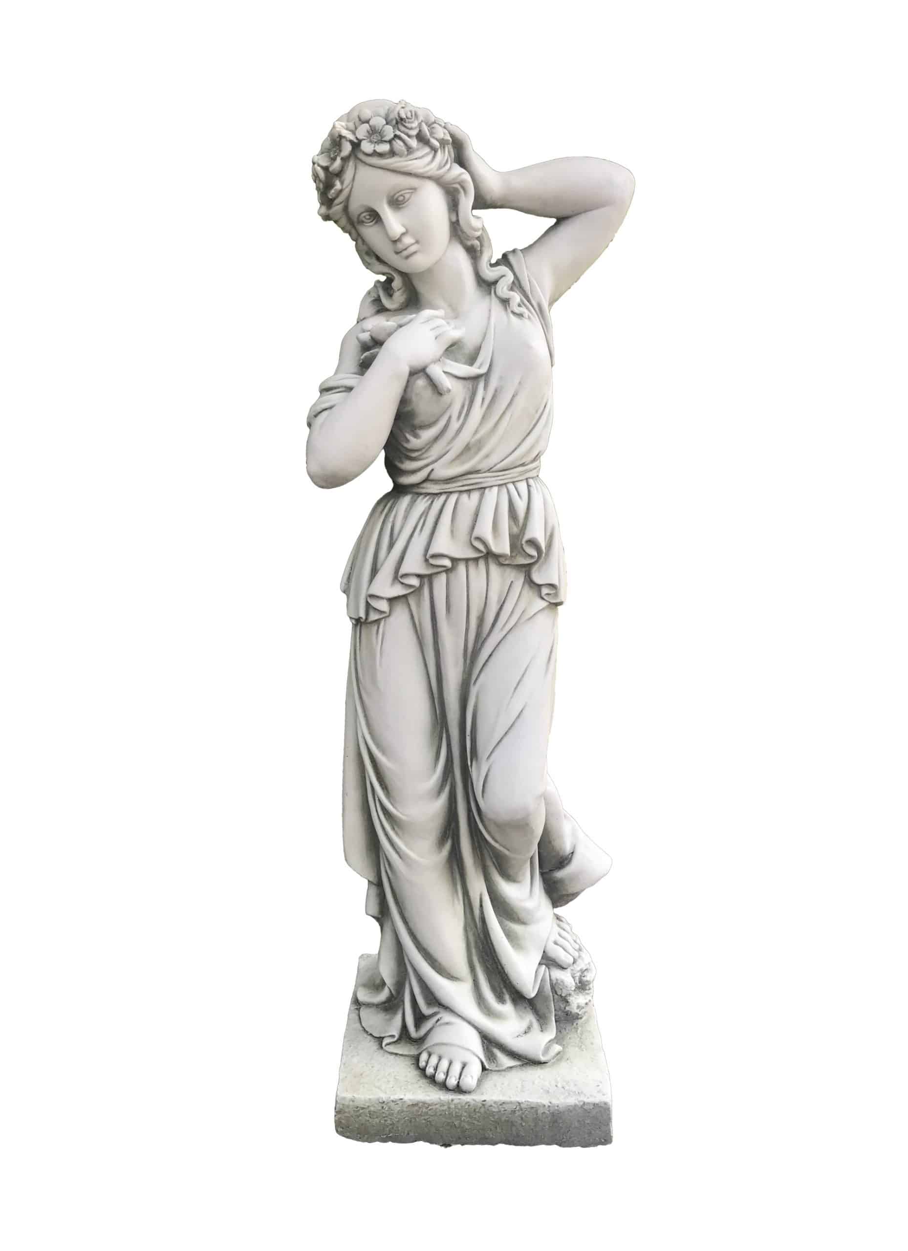 Gartenfigur Xenia Figur Skulptur Gartendeko Garten Terrasse Deko Staue