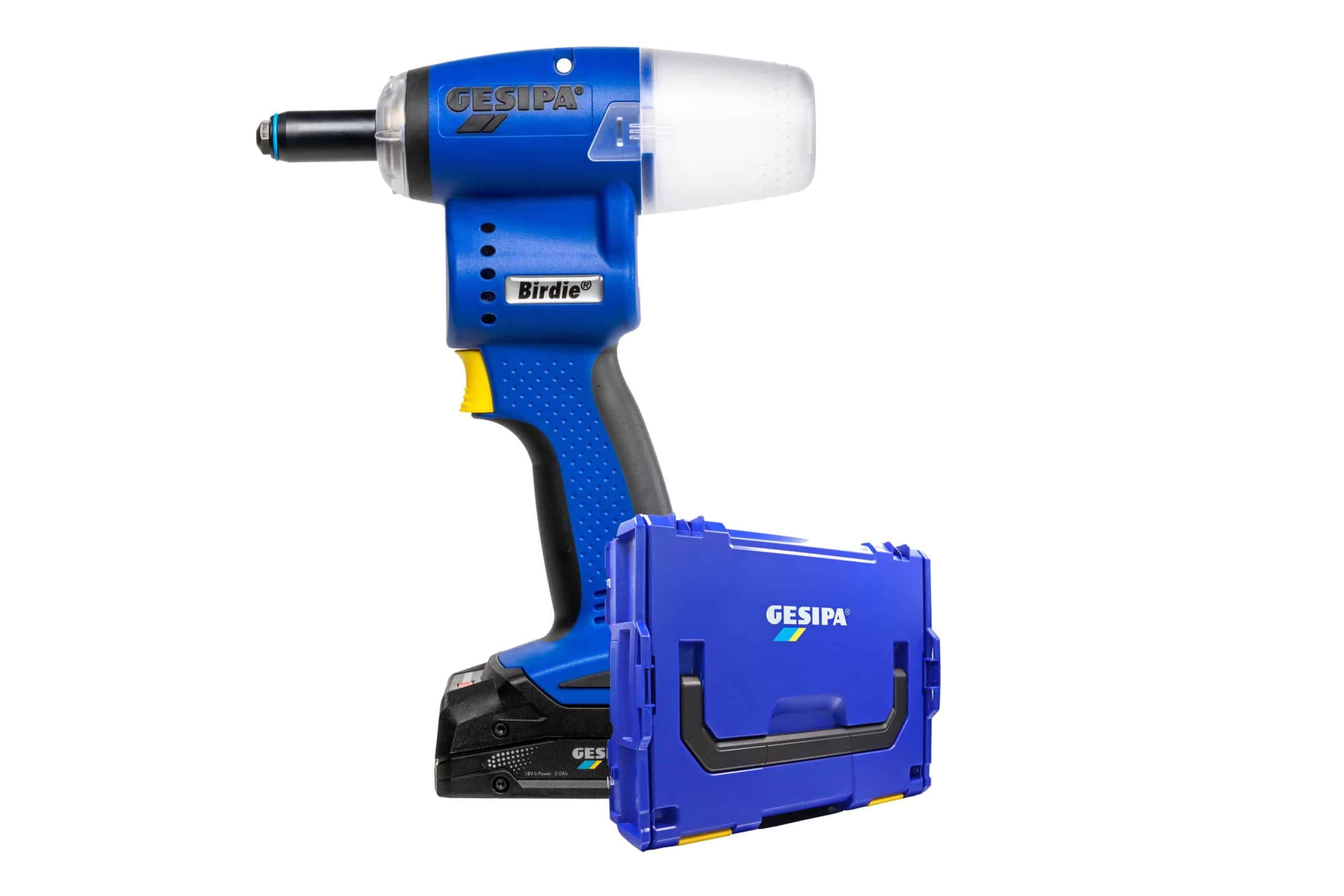 Gesipa Birdie Blindnietgerät inkl. 1x Akku 2