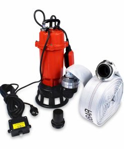 Grafner Profi Fäkalienpume 1500 Watt mit Schneidwerk und 30m Schlauch