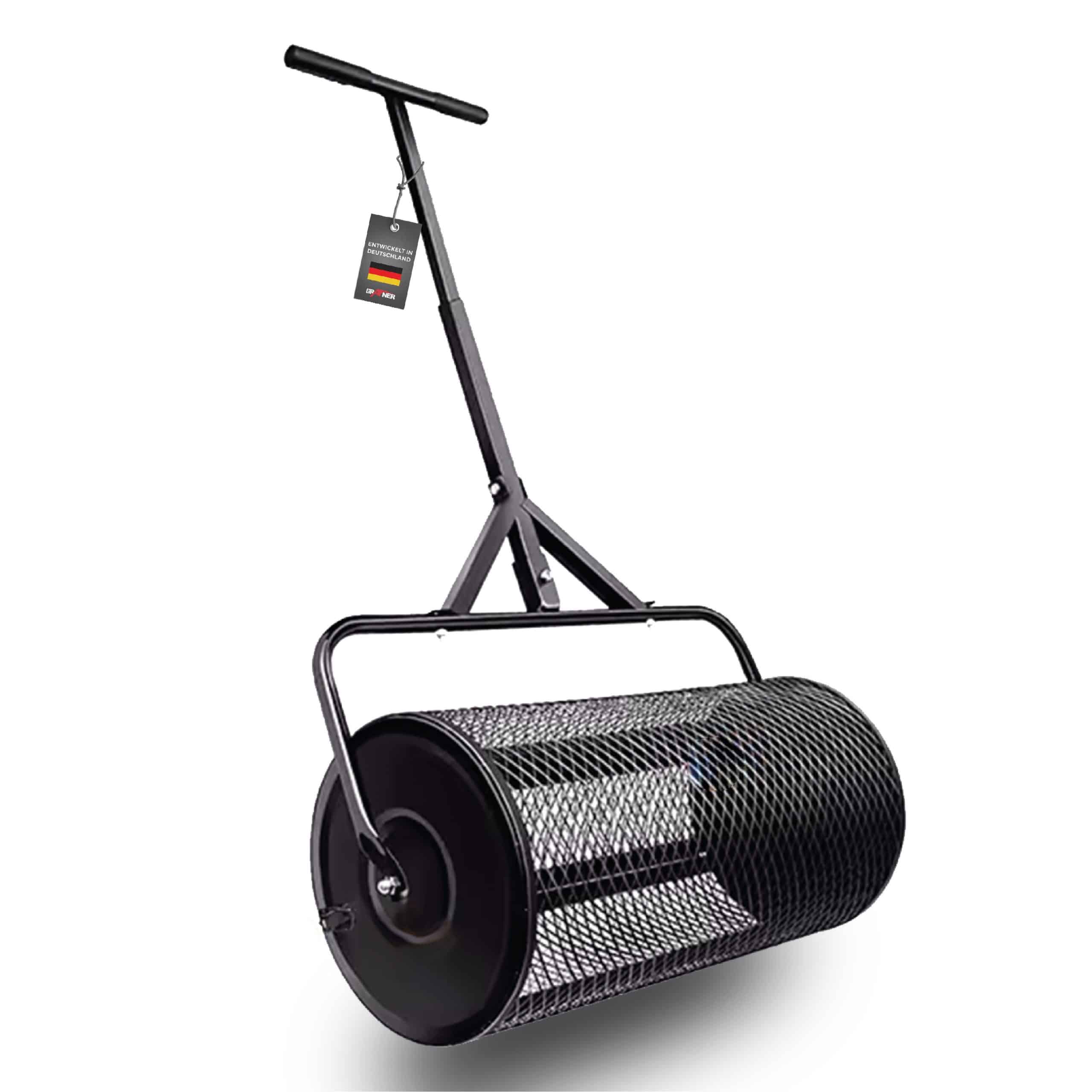 Grafner Rasenstreuer Gartenstreuer 68L Kompoststreuer Torfstreuer Düngerstreuer RT11111