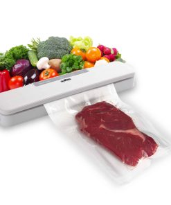 Grafner Vakuumierer Vakuumiergerät Folienschweißgerät 30cm Naht inkl. 10 Vakuumierbeutel und Foliens