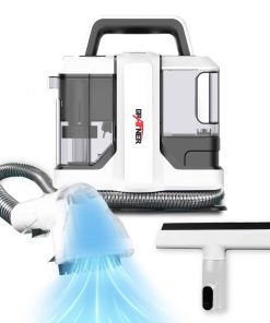 Grafner mobiler Wasch- und Fenstersauger 450 Watt mit 2 Büsten Lanze & Saugwischer