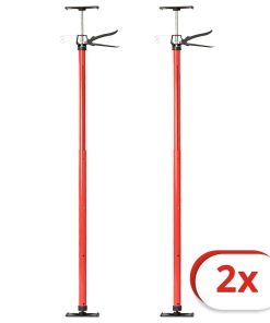 Grafner® 2x Deckenstütze 115-290 cm DS10825