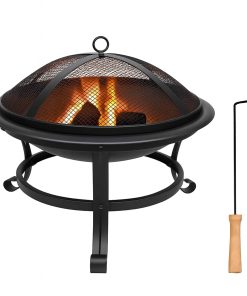 Grafner® Feuerschale mit Funkenschutzgitter