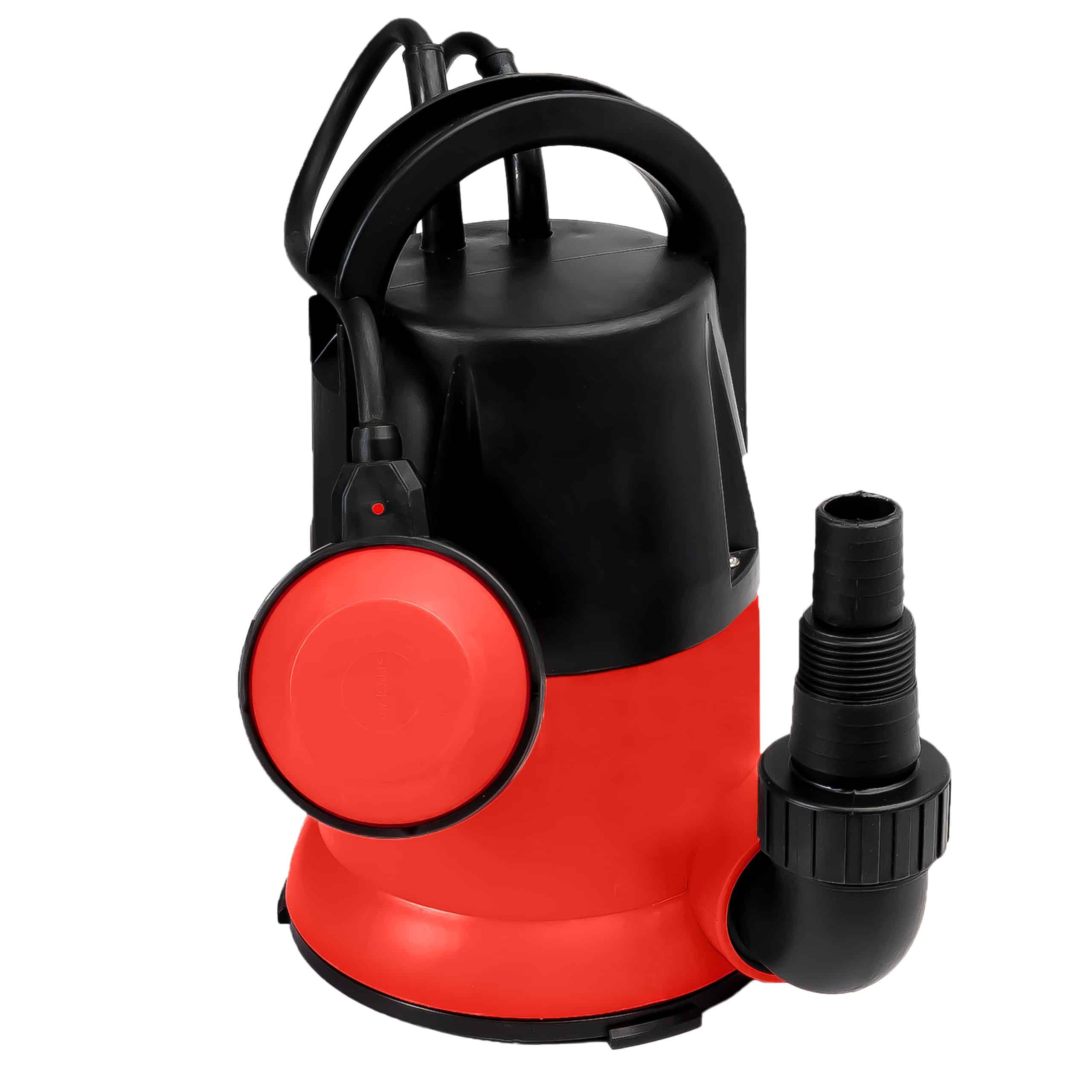 Grafner® Flachsaugerpumpe 400 Watt 7000 l/h Tauchpumpe Poolpumpe Entwässerungspumpe