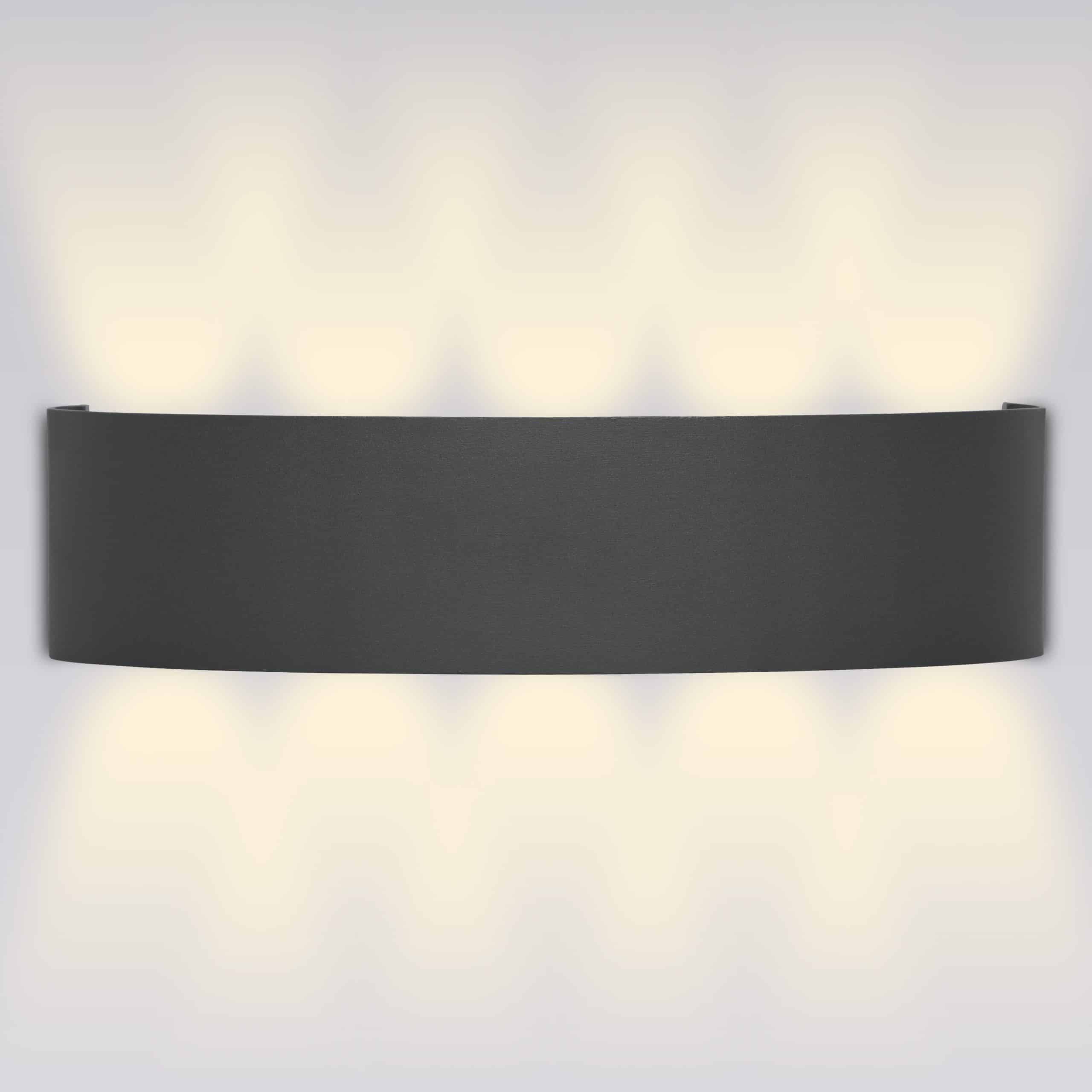 Grafner® LED Aluminium Wandlampe Up Down Außenleuchte Innenleuchte Modern WL10952