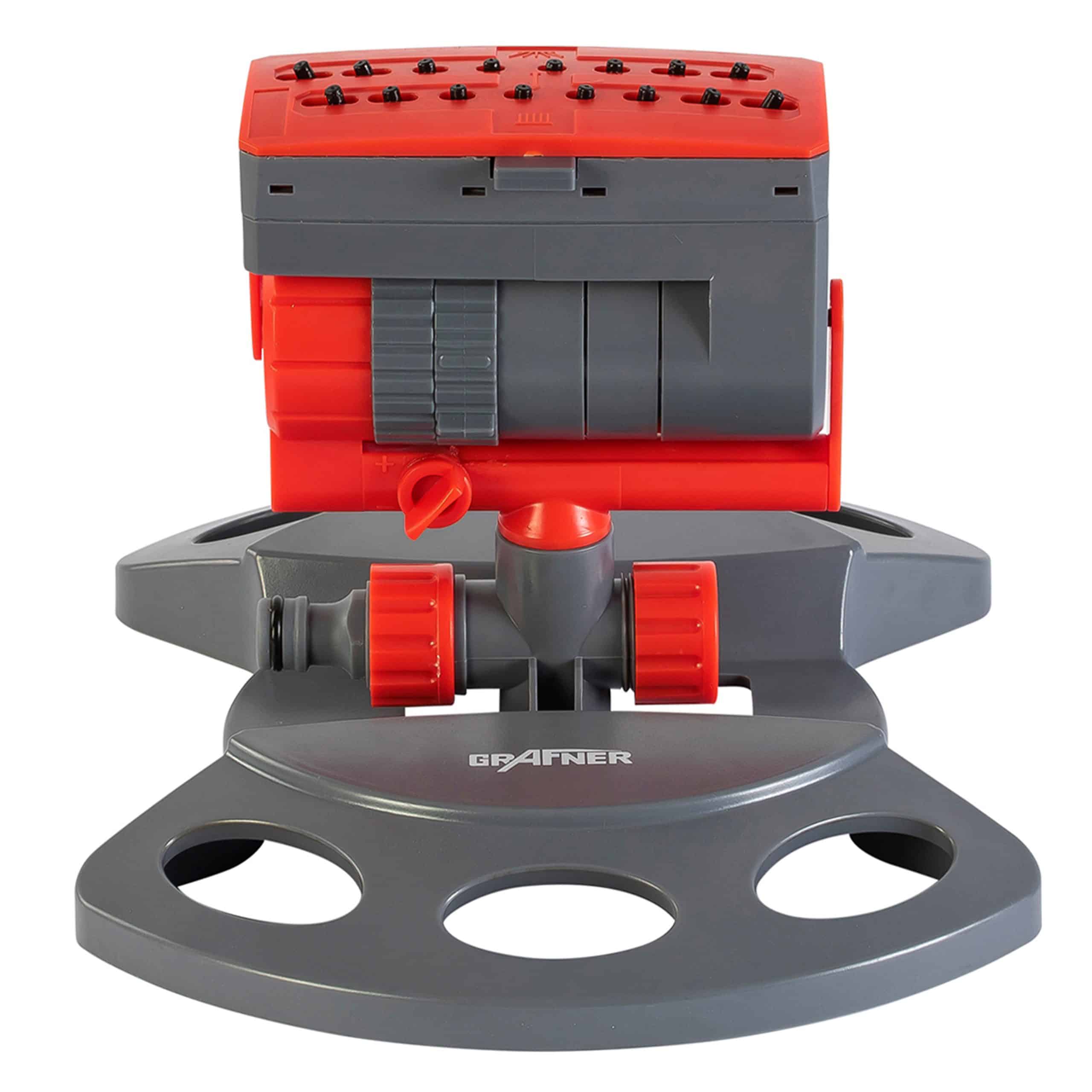 Grafner® Rasensprenger Viereckregner - 16 Düsen RS10822