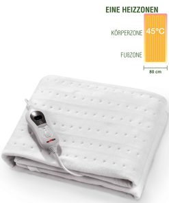 Grafner® Wärmeunterbett Polyester 150 x 80 cm elektro Heizdecke Wärmedecke WB10852