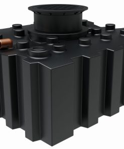 GreenLife Regenwasser-Flachtank 3.000 l mit Ausgleichsdom und begehbarer Abdeckung