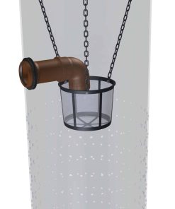 GreenLife Sickerschacht 500 l Gartenentwässerung Regenwassertank mit Sieb