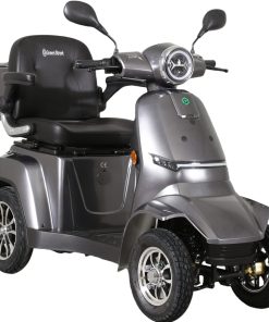 GreenStreet Elektromobil E-Mover Deluxe 1000 W 20 km/h dunkelgrau inkl. Topcase