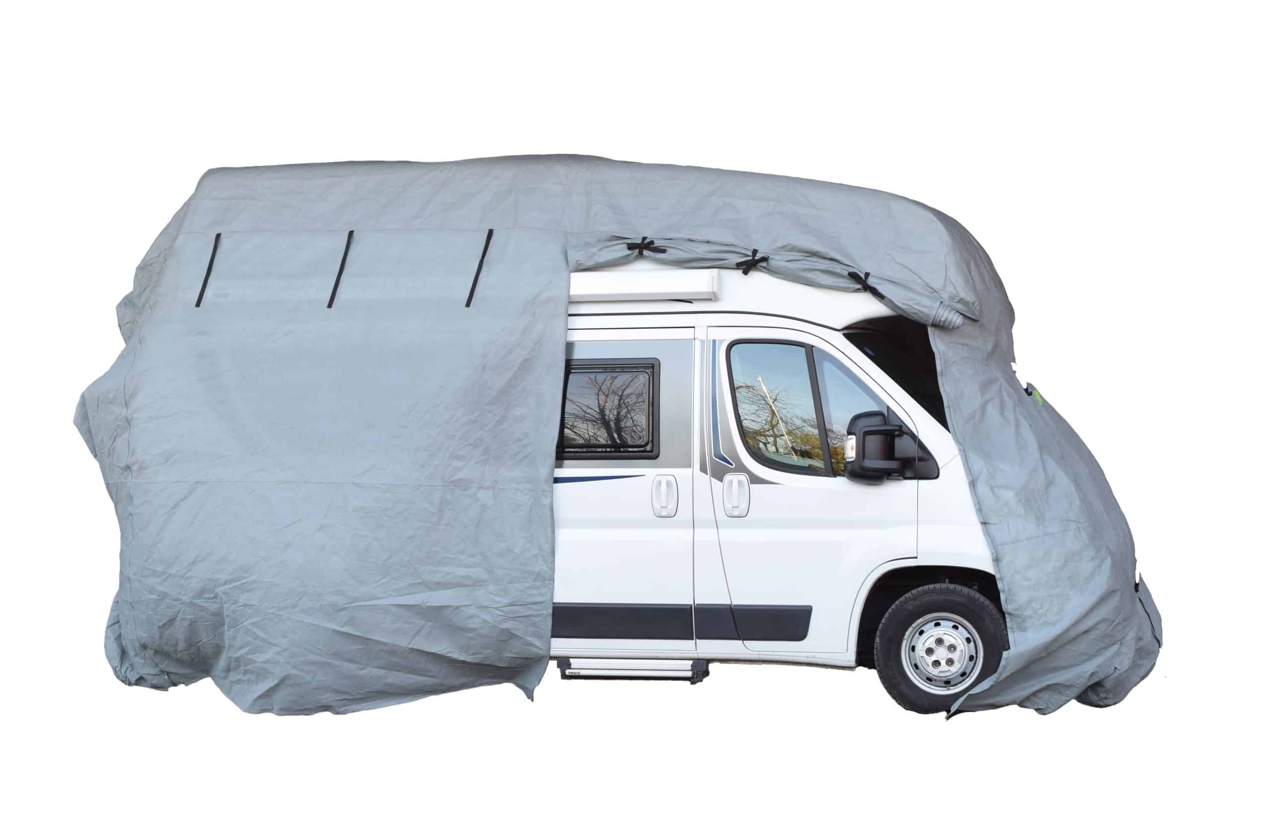GreenYard Wohnmobil Schutzhülle Größe L 730 x 235 x 275 cm Schutzhaube Ganzgarage Garage Abdeckplane Campingmobil