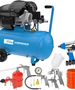 Güde Kompressor-Set 405/10/50 inkl. Schlagschrauber 1/2"