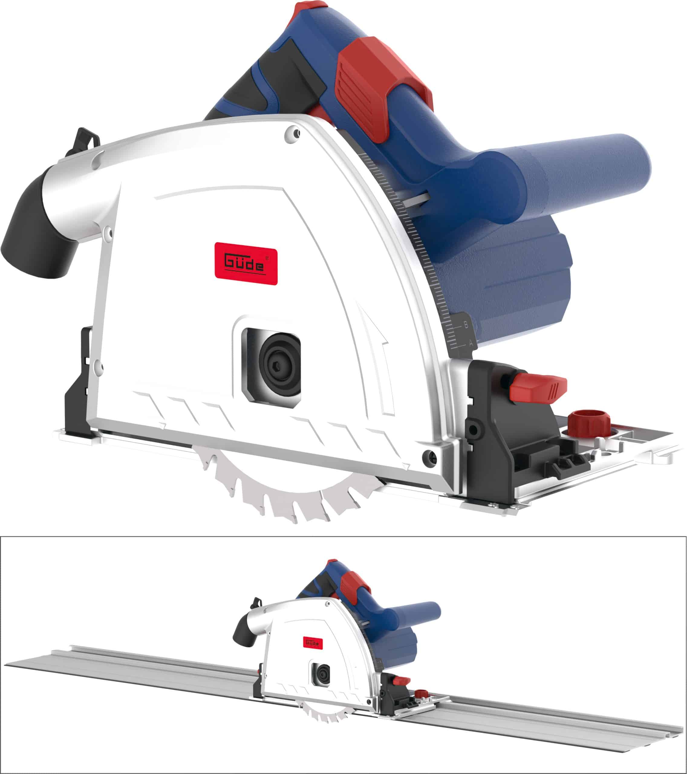 Güde Tauchkreissäge TS 57-1400 KE Set