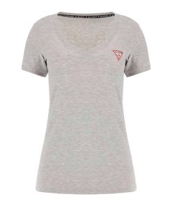 Guess T-Shirt Kurzarmshirt MINI TRIANGLE