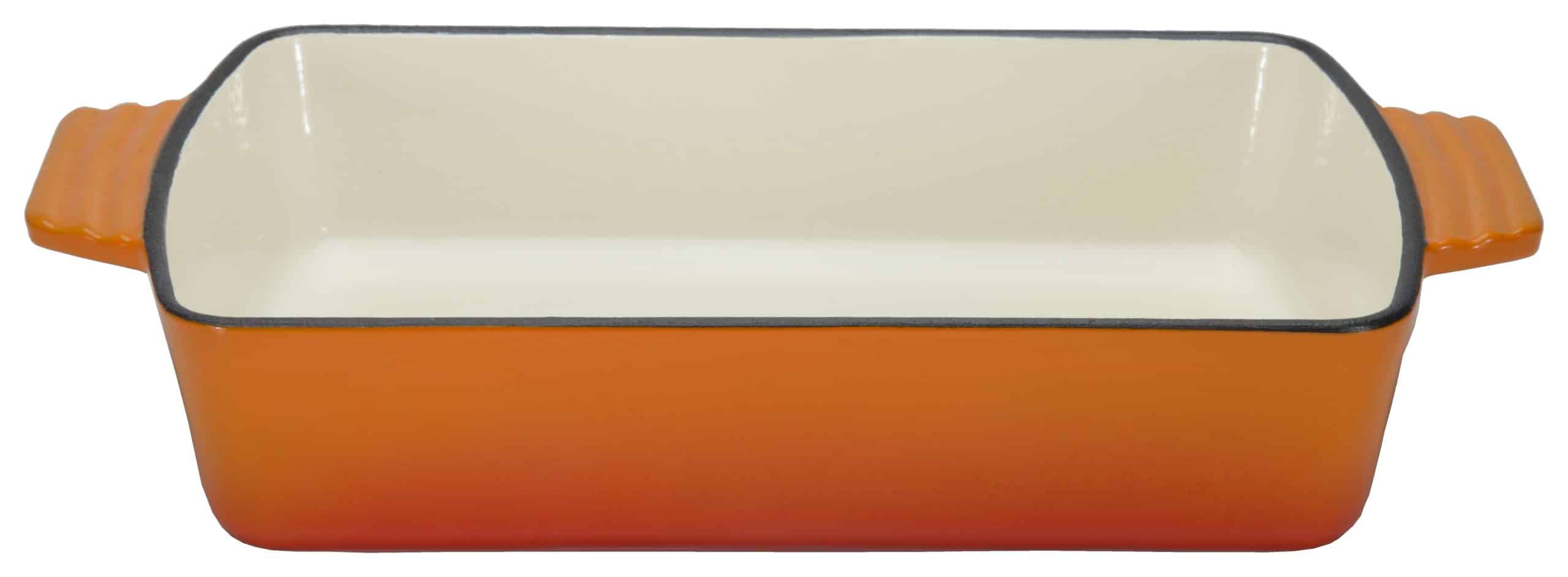 Gusseisen Auflaufform Orange Shadow 32x21