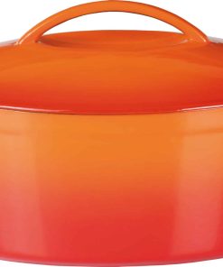 Gusseisen Ovaler Bräter Orange Shadow 33x25cm