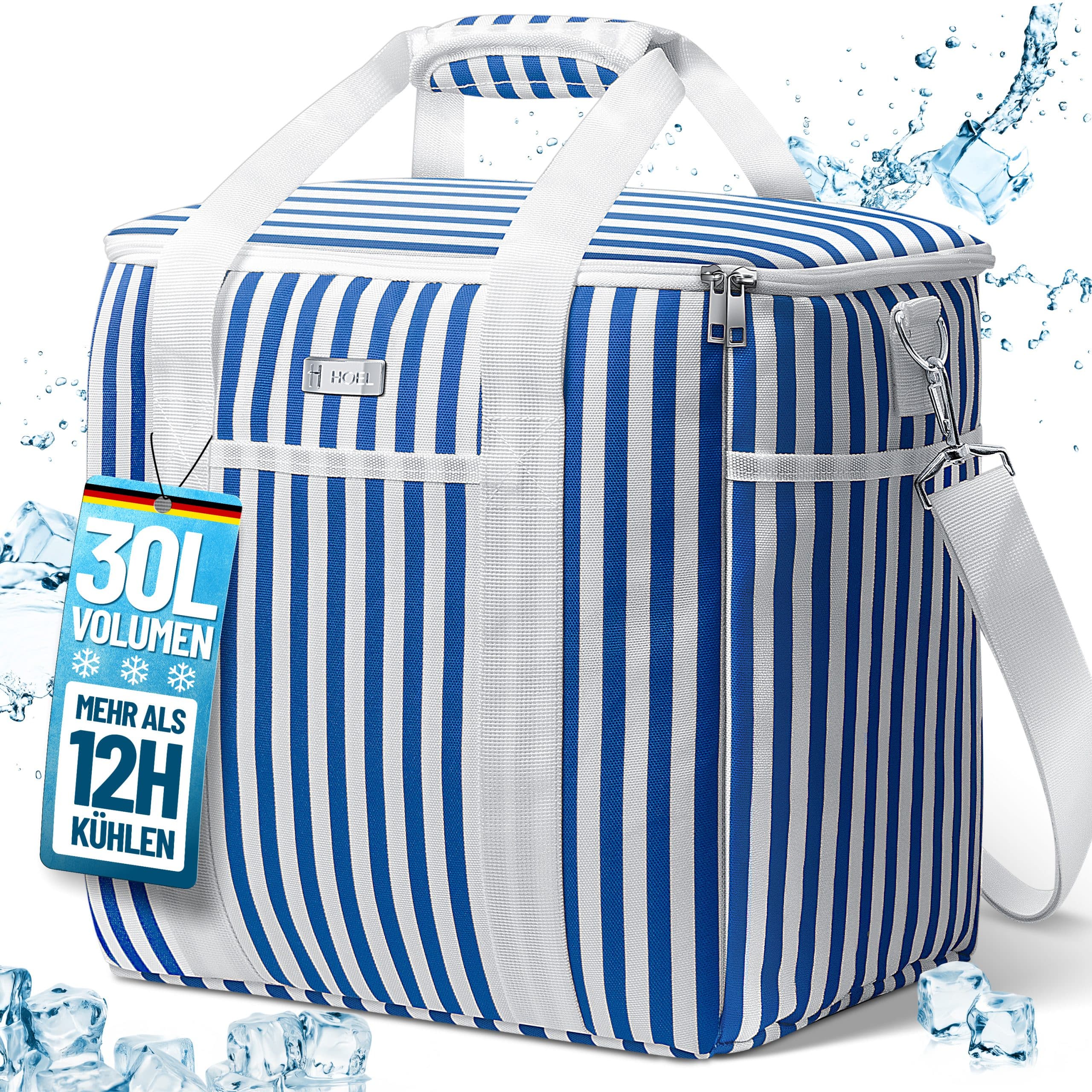 HOEL Kühltasche Blau 30L
