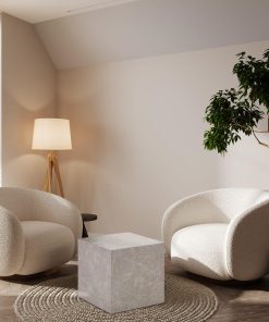 HOME DELUXE Couchtisch Amiri Marmor Beige M - versch. Ausführungen