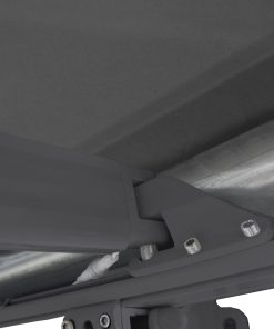 HOME DELUXE LED Vollkassettenmarkise ELOS anthrazit