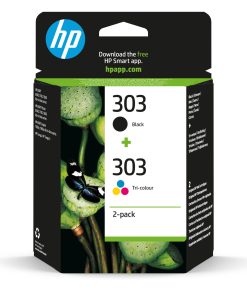 HP 303 Schwarz und Farbe 2er-Pack Original Druckerpatronen