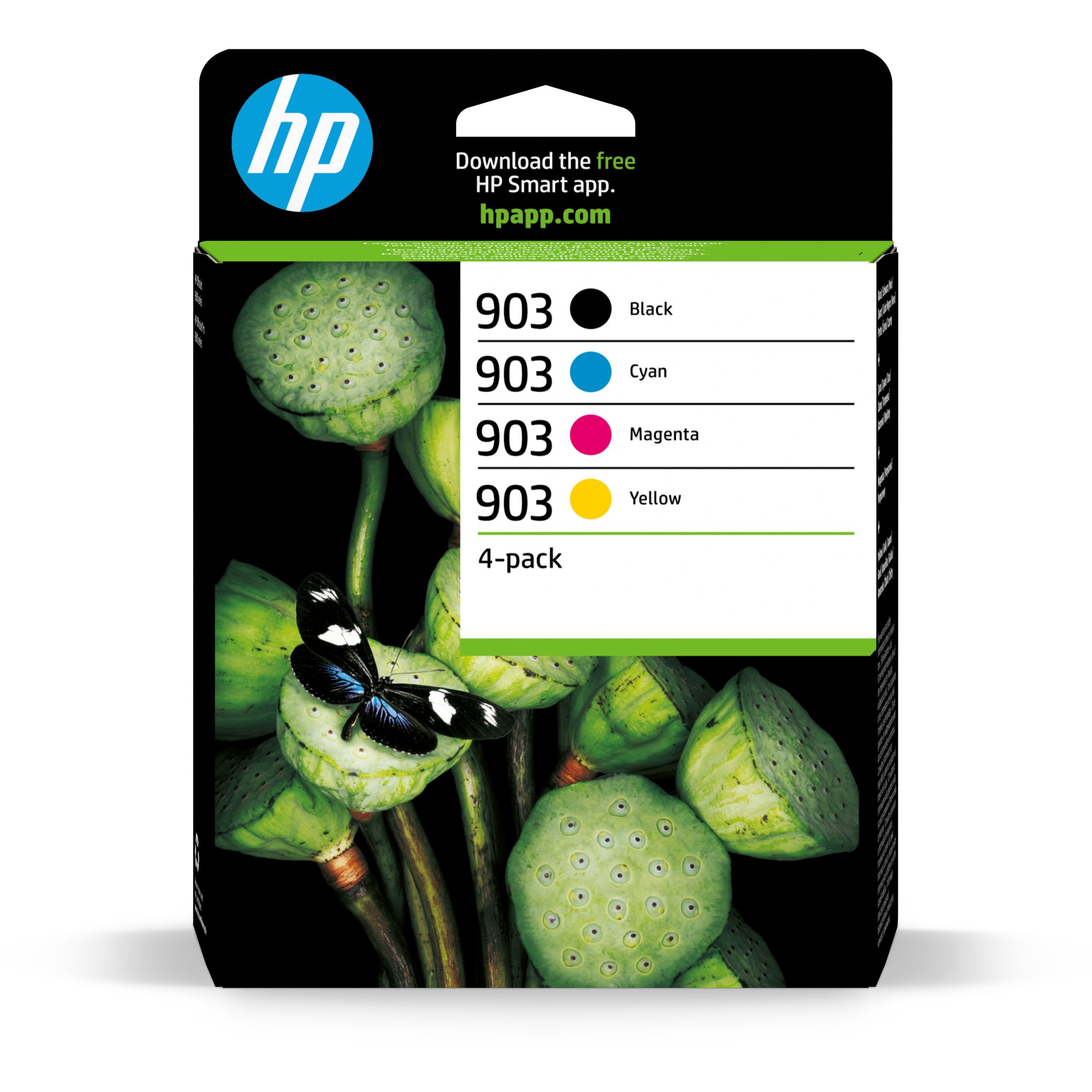 HP 903 Schwarz/Cyan/Magenta/Yellow 4er-Pack Original Druckerpatronen