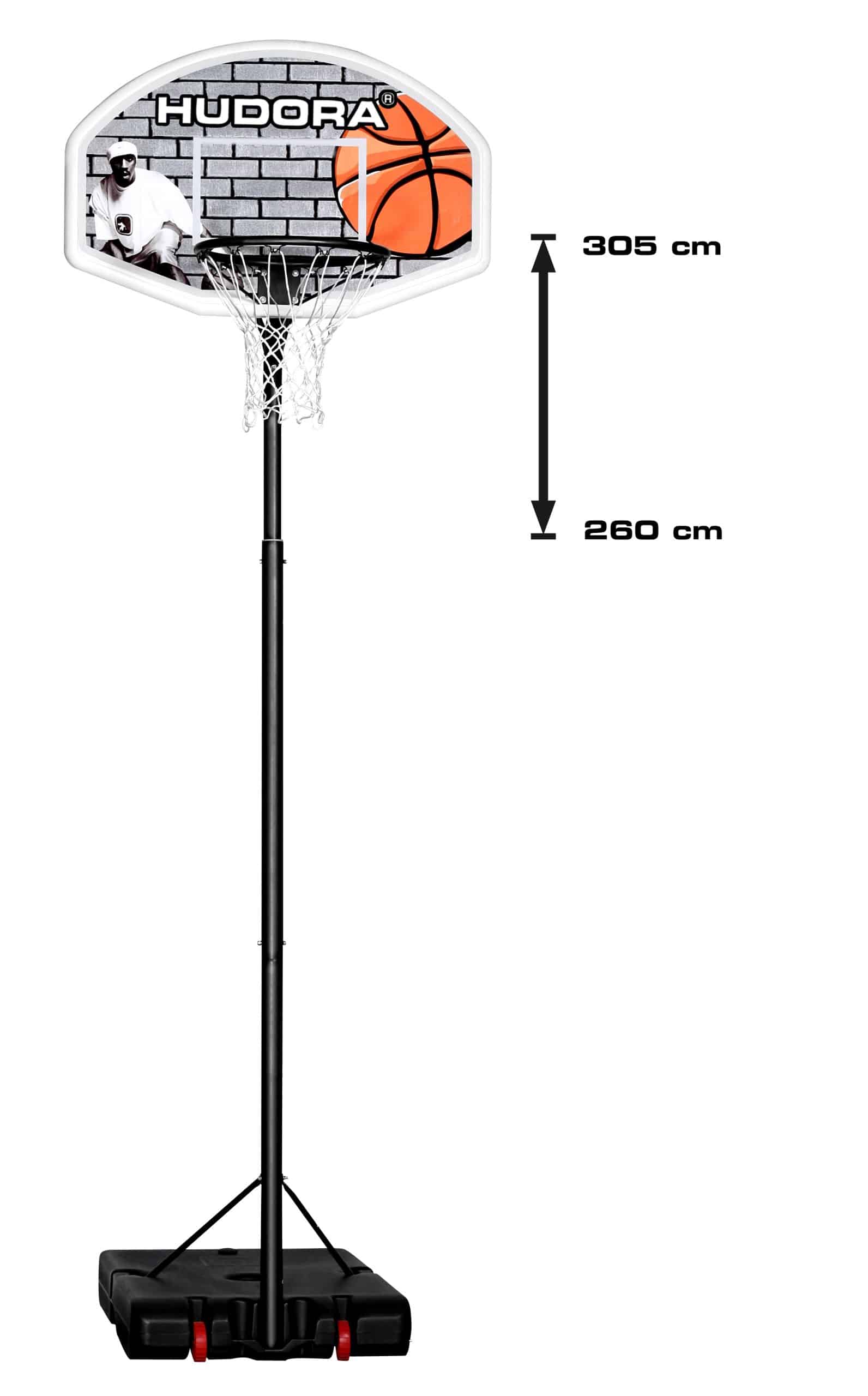 HUDORA Basketballständer PRO XXL 305
