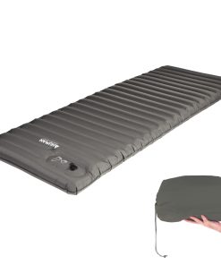 HUMAN COMFORT Luftbett Durtal Single Isomatte Camping Luftmatratze Pumpe 10 cm
