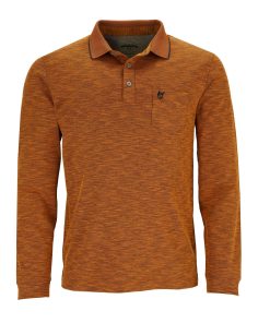Hajo Poloshirt Softknit Langarmshirt
