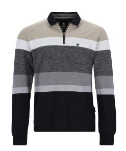 Hajo Poloshirt Stay Fresh Langarmshirt