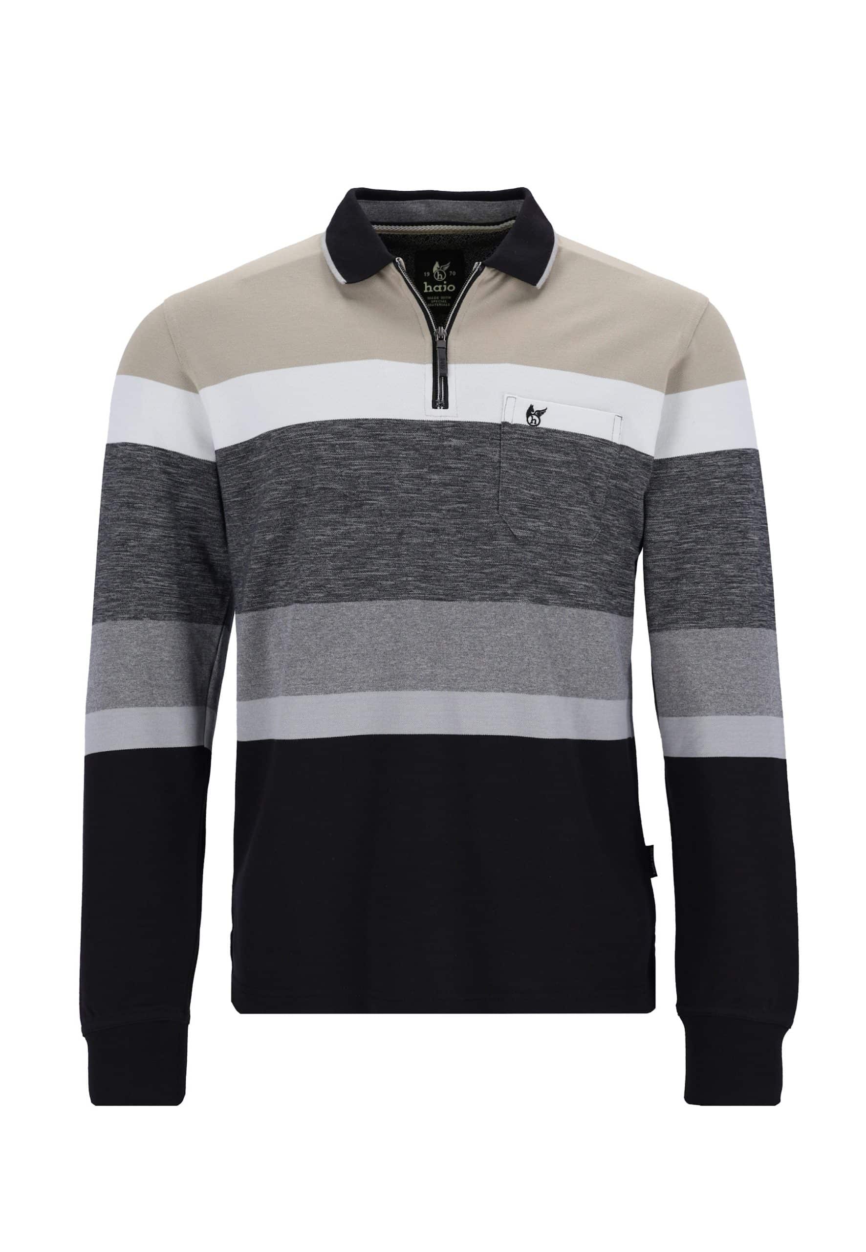 Hajo Poloshirt Stay Fresh Langarmshirt