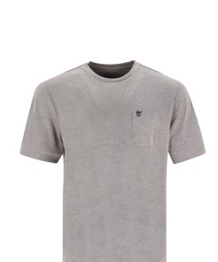 Hajo Shirt Unifarbenes Kurzarmshirt Softknit mit Rundhalsausschnitt und Brusttasche