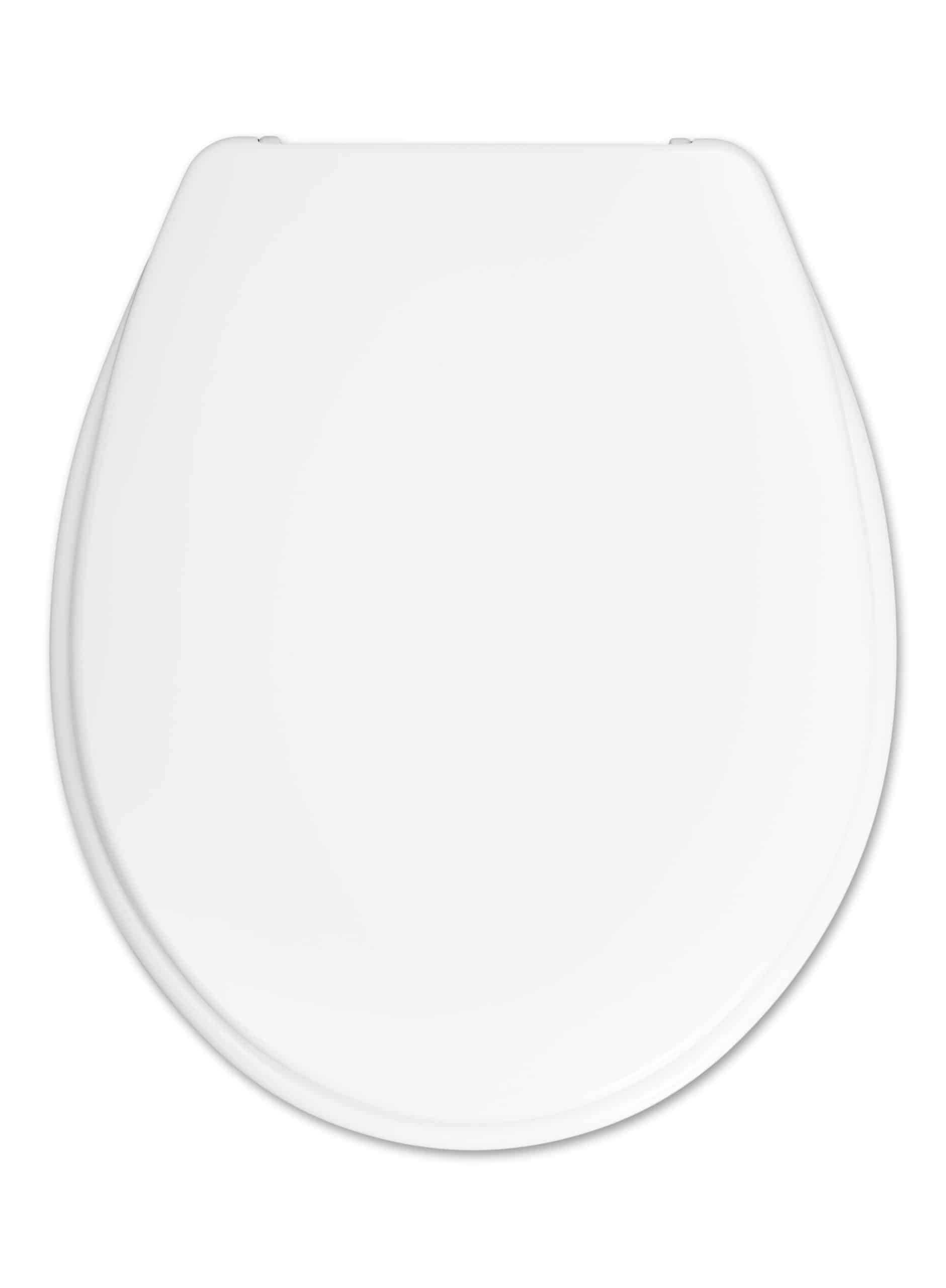 Hamberger WC-Sitz Toilettensitz Kunststoff mit Deckel weiß - 522360