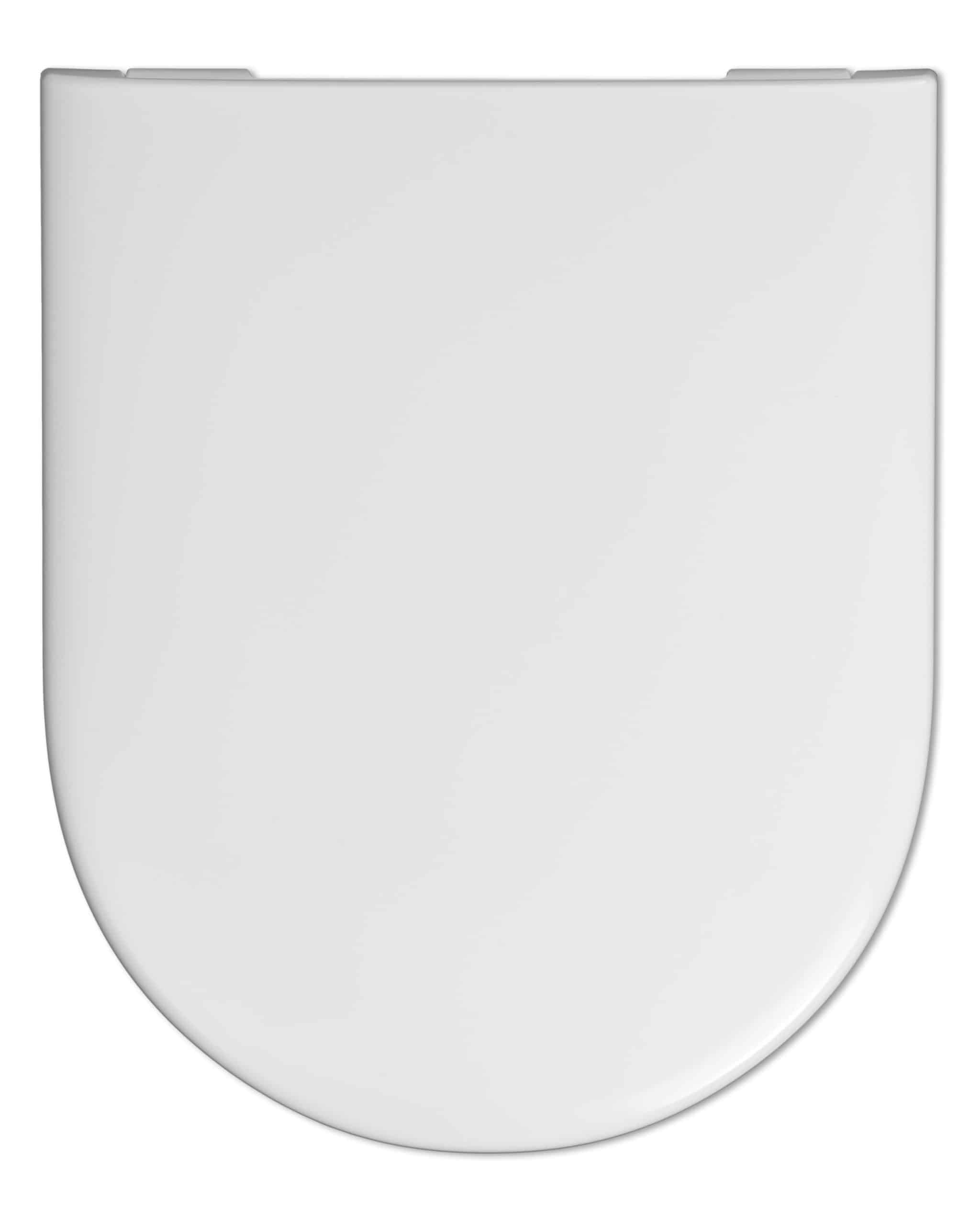 Hamberger WC-Sitz Toilettensitz Tube SoftClose weiß Scharnier Edelstahl - 519740