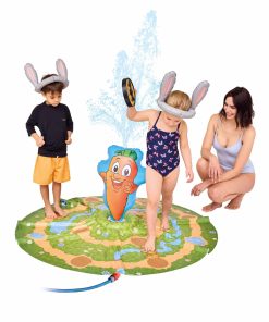 Happy People 16694 - Lotti Karotti Sprinklermatte - Das erfrischende Hasenrennen (151x60cm)