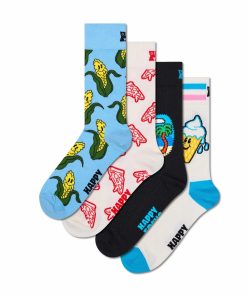 Happy Socks Strümpfe CORNY SUMMER Socken 4er Pack