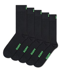 Happy Socks Strümpfe SOLID Socken 5er Pack