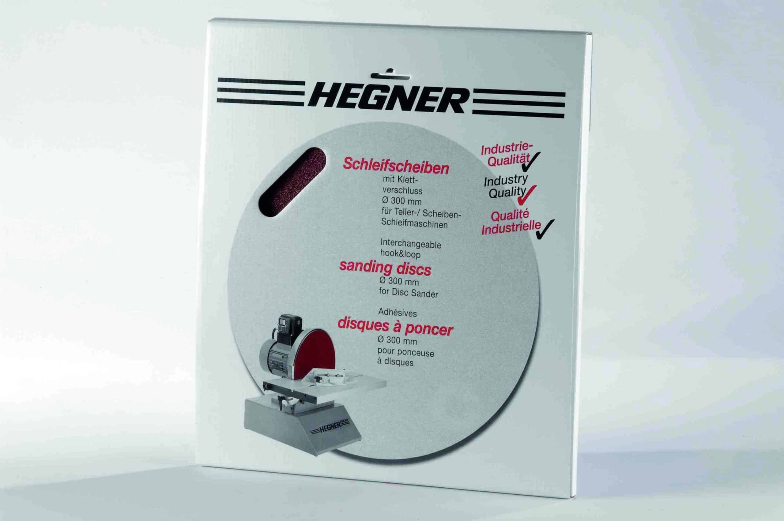 Hegner 6420004 Schleifscheiben f Holz Korn 120 f. HSM 300/WSM 300/HSM 300S 5 Stk