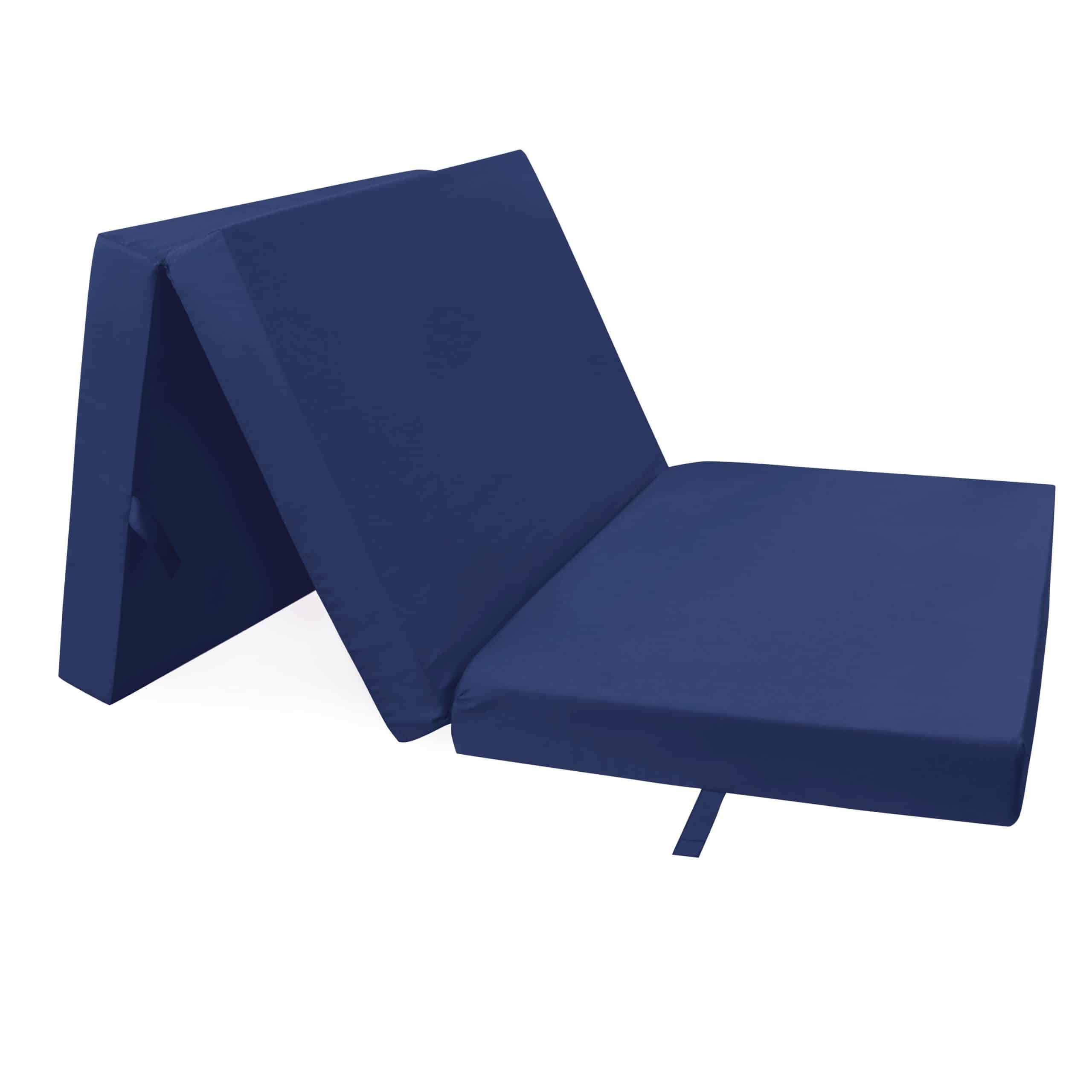 Herlag Klappmatratze Senior blau 195x85 cm Faltmatratze Campingmatratze