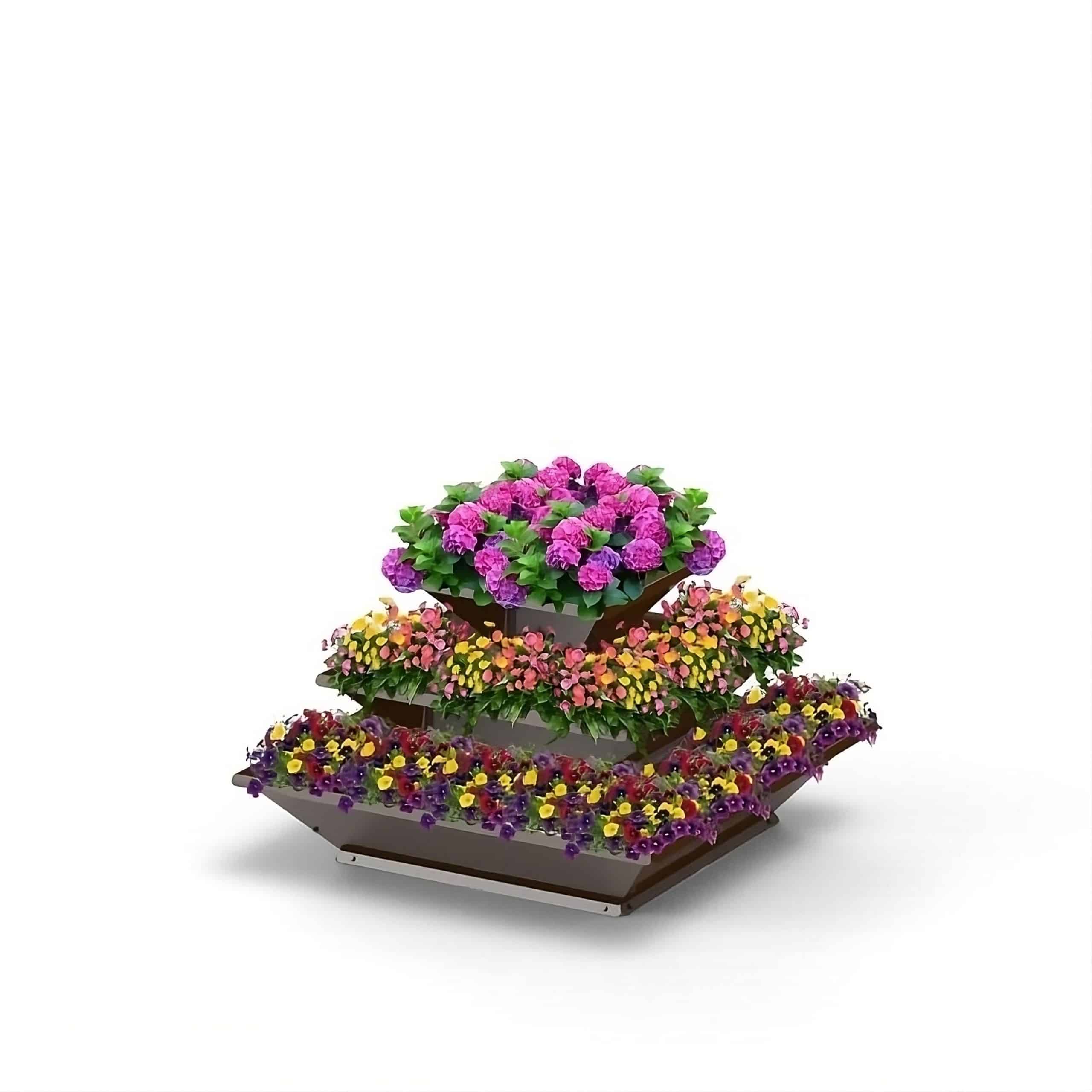 Hochbeet "HighBeet" Cleo 3 Ebenen