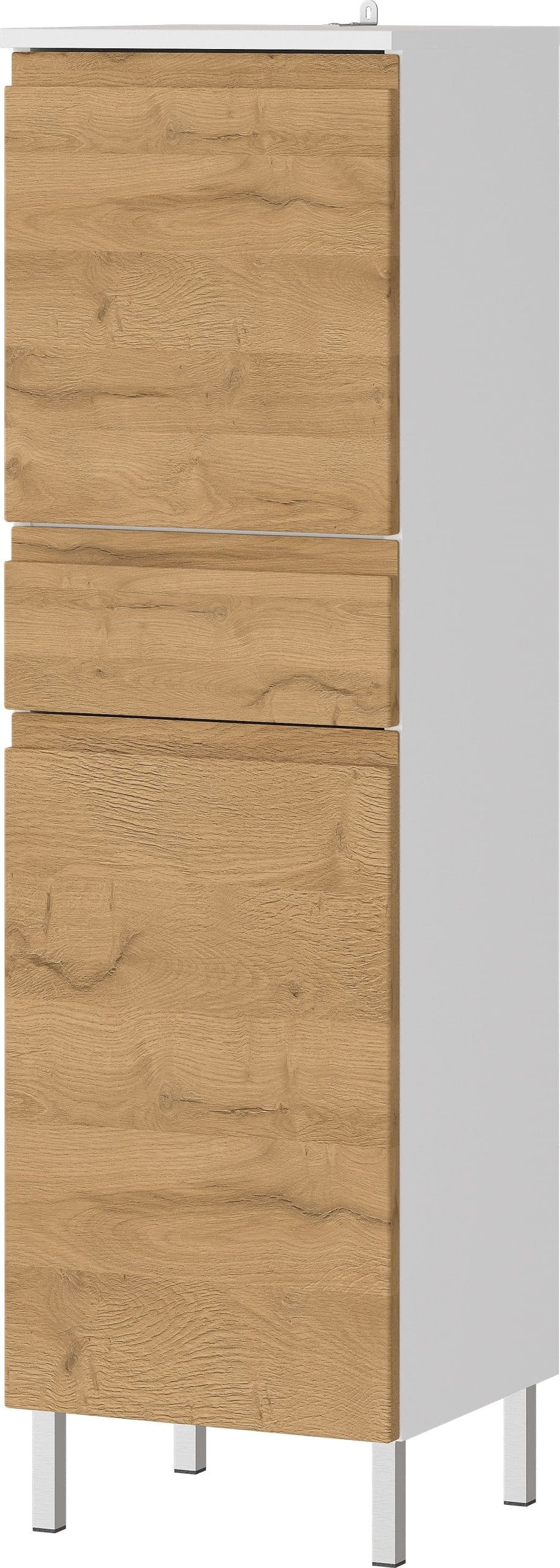 Hochschrank mit verstellbaren Einlegeböden