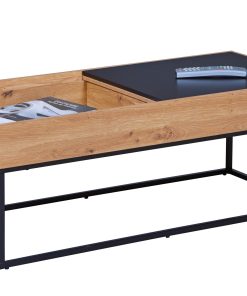 Inter Link Couchtisch Filora aus Holz und Metall