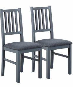 Inter Link Esszimmerstuhl Westerland - 2er Set - versch. Farben - Grau
