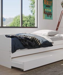 Inter Link Funktionsbett „Aus eins mach drei“ - 3 Liegeflächen - 90 x 200 - versch. Farben - Weiss